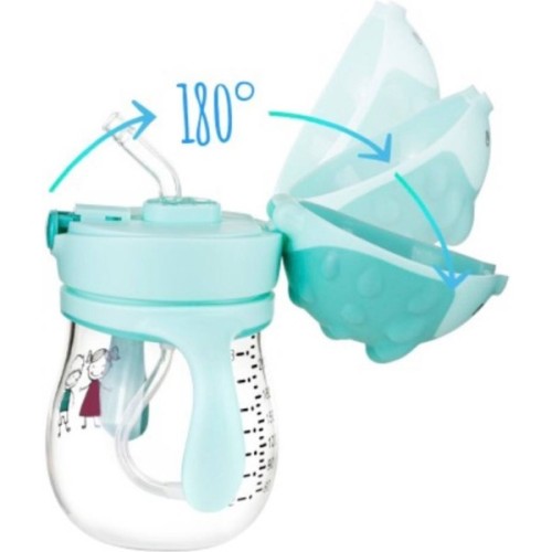 Поїльник-непроливайка Akuku м'ятний (A0033)