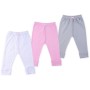 Штани дитячі Luvable Friends 3 шт рожеві для дівчаток (32139.9-12)
