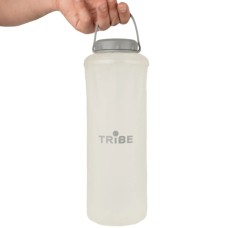 Пляшка для води Tribe Soft Bottle 1,5 л TPU м'яка crystal-white (T-FE-0024-crystal-white)