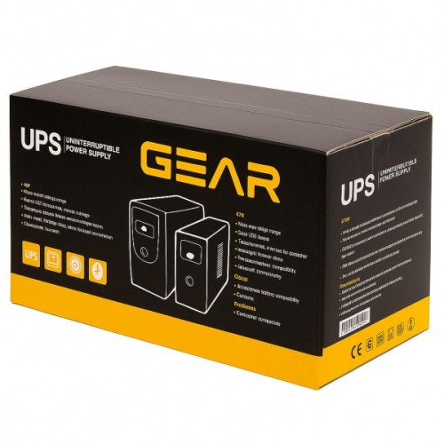 Пристрій безперебійного живлення GEAR GU-1500PL
