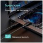 Дата кабель USB 2.0 AM to Lightning 2.0m 3A textured PVC black ColorWay (CW-CBUL095-BK)