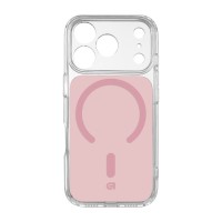 Чохол до мобільного телефона Armorstandart Clear Hybrid MagCase Apple iPhone 18 Pro / 17 Pro Pink (ARM91747)