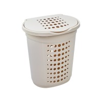 Кошик для білизни Алеана Овальний Біла троянда 60 л (алн 122053/біла роза)