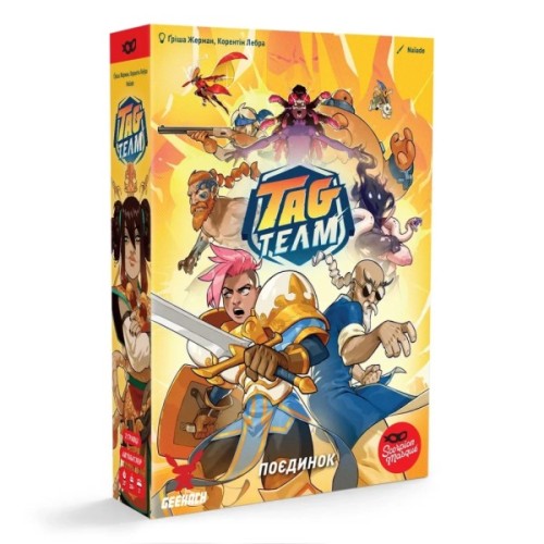 Настільна гра Geekach Games Tag Team. Поєдинок (укр.) (GKCH0297)