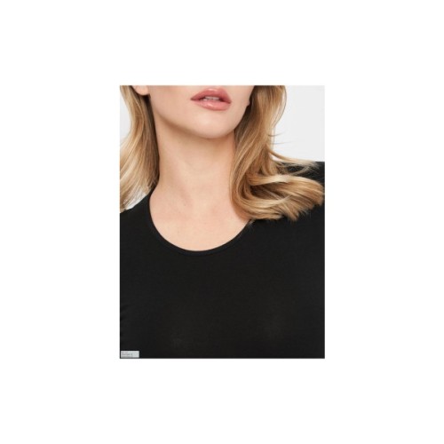 Лонгслів Kappa T-shirt Manica Lunga Girocollo K2601 Nero чорний L (8054954012741)