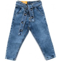 Джинси дитячі Sercino з поясом (58163-128G-blue)