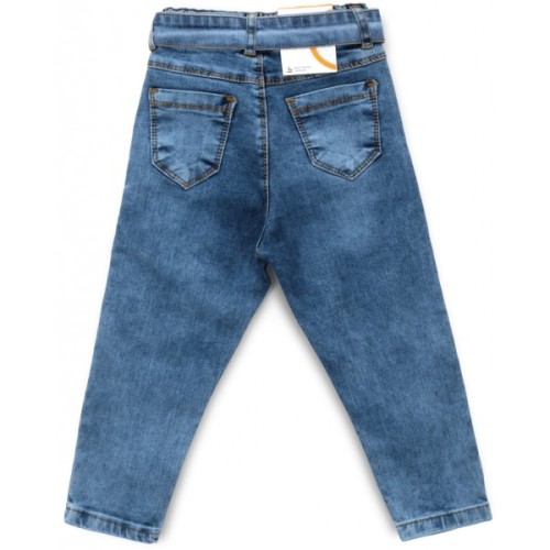 Джинси дитячі Sercino з поясом (58163-128G-blue)