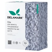 Сіль для посудомийних машин DeLaMark 3 кг (4820152332257)