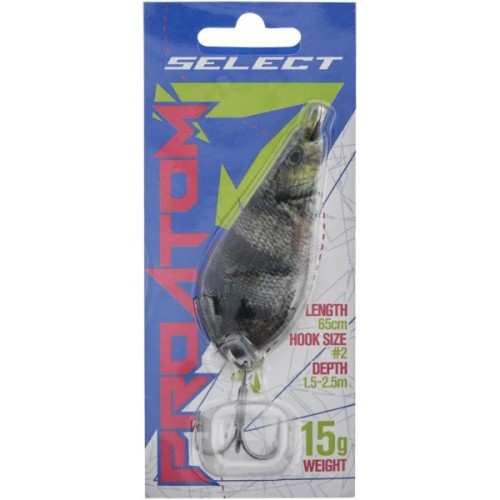 Блешня Select ProAtom 15.0g 65mm S49 (1870.74.12)