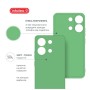 Чохол до мобільного телефона Intaleo Silicone Xiaomi Redmi Note 13 4G Light Green (1283126601064)