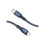 Дата кабель USB-C to Lightning 1.2m 27W PD FletchLink-CI blue Promate (fletchlink-ci.blue)