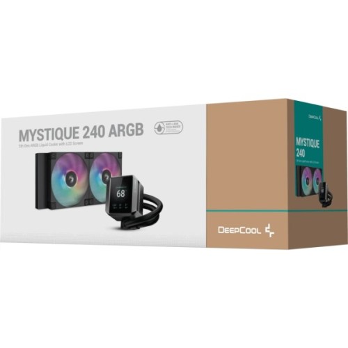 Система рідинного охолодження Deepcool Mystique 240 ARGB Black (R-LX550-BKADSNC-G-1)