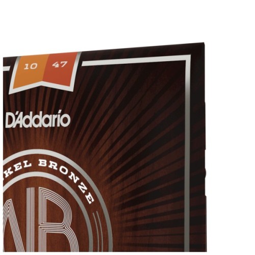 Струни для гітари D'Addario Nickel Bronze Extra Light (10-47) (NB1047)