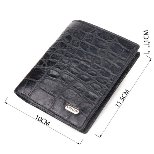 Портмоне Canpellini З натуральної шкіри Чорне (21502)