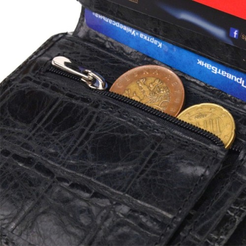 Портмоне Canpellini З натуральної шкіри Чорне (21502)