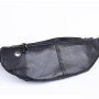 Сумка Vintage Поясна з натуральної шкіри Чорна (20343)
