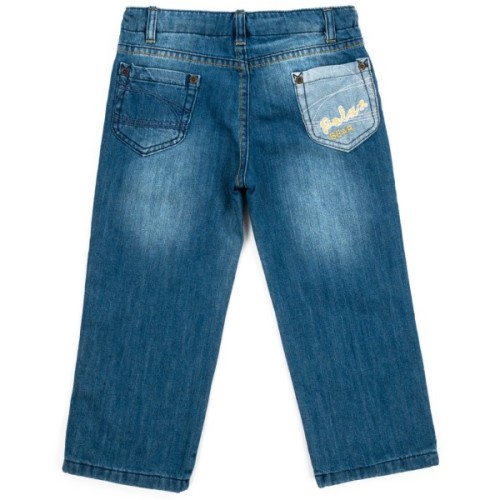 Джинси дитячі Aziz з трикотажною підкладкою (12626-110-blue)