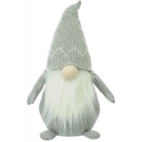 Новорічна фігурка Jumi Лепрекон 40 см Сіра (5900410699113)