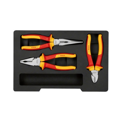 Набір інструментів Bosch Professional шарнірно-губцевих, 3 шт, VDE (1.600.A02.NG0)