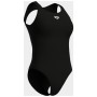 Купальник Arena O Back Swimsuit Solid One Piece 010648-501 чорний, білий 42 (3468337746003)