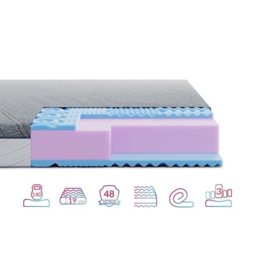 Матрац Highfoam Bellagio Bello, ортопедичний, двосторонній 120x190 см (4820001324525)