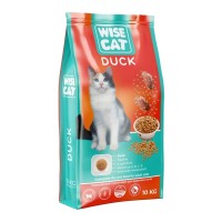 Сухий корм для кішок Wise Cat Duck 10 кг (4820111141593)