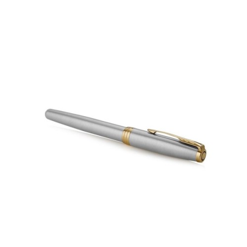 Ручка пір'яна Parker SONNET 17 Stainless Steel GT  FP F (84 111)