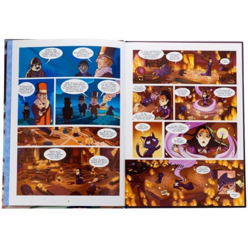 Комікс Магія. Дівчинка з фіолетовим волоссям. Том 1 - Ліліян Одрі-Молінатті Ранок (9786170994257)