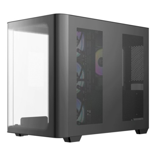 Корпус для ПК OCYPUS IOTA C70 BK CURVE ARGB DIGITAL (IOTA-C70-BKD400CD-GL)