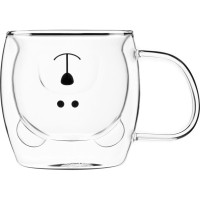 Набір чашок Ardesto Animals 250 мл 2 шт (AR2625GHA)