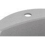 Мийка кухонна GRANADO RONDA gris з сифоном (470*490mm.) (gr2208)