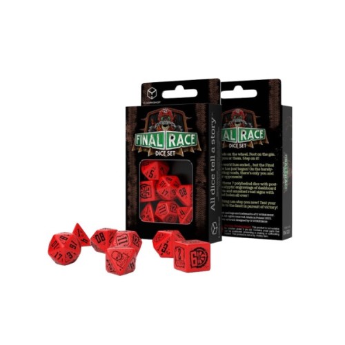 Набір кубиків для настільних ігор Q-Workshop Final Race Dice Set Engine Roar (STFR04)
