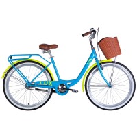 Велосипед Dorozhnik 26" LUX Velosteel рама-17" ST 2025 блакитний (OPS-D-26-290)