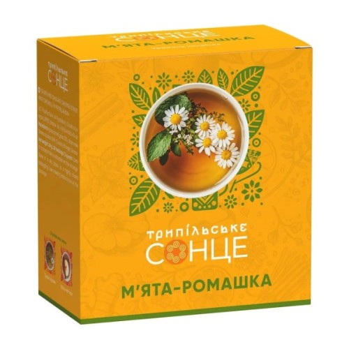 Чай Трипільське Сонце М'ята-Ромашка 20х1.3 г (trs.04436)