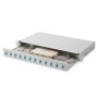 Патч-панель 1U 19", 12xLC duplex, incl, Splice Cass, OM3 Color Pigtails, Adapter Digitus (DN-96331/3)