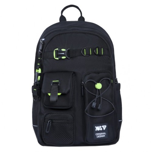 Рюкзак шкільний Yes Just Black TS-43L (550480)