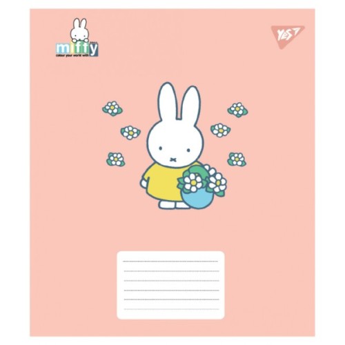 Зошит Yes Miffy Playfull А5 18 аркушів лінія (767635)