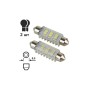 Автолампа PULSO LED SV8.5/T11x41mm/6 SMD-5730/9-18v/100Lm (LP-64041)