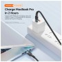 Дата кабель USB-C to USB-C 0.5m 100W black Essager (EXCTT1-XCB01)