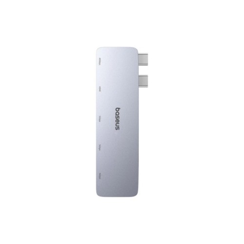 Концентратор Baseus USB-C 5-in-1 3xUSB 3.0 + 1xUSB-C 40Gbps + 1xHDMI 4K30Hz gray (B00052801811-04)