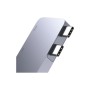 Концентратор Baseus USB-C 5-in-1 3xUSB 3.0 + 1xUSB-C 40Gbps + 1xHDMI 4K30Hz gray (B00052801811-04)