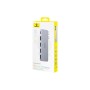 Концентратор Baseus USB-C 5-in-1 3xUSB 3.0 + 1xUSB-C 40Gbps + 1xHDMI 4K30Hz gray (B00052801811-04)