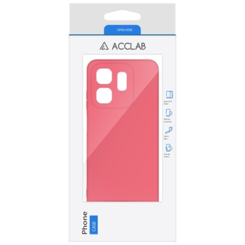 Чохол до мобільного телефона ACCLAB Silicone Case Infinix Smart 9 Pink (1283126601323)