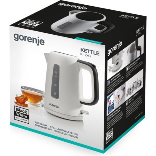 Електрочайник Gorenje K 17 XG (K17XG)