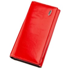 Гаманець Kivi З гладкої екошкіри Червоний (19075)