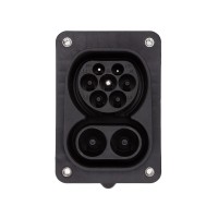Розетка для заряджання електромобіля Duosida CCS Combo 2 (Male), 200A, 32A, 3-фазный (EV200436)