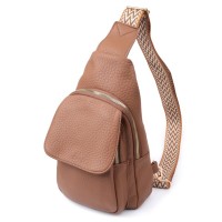 Сумка Vintage Жіноча з однією лямкою через плече з екошкіри Коричнева (22764)