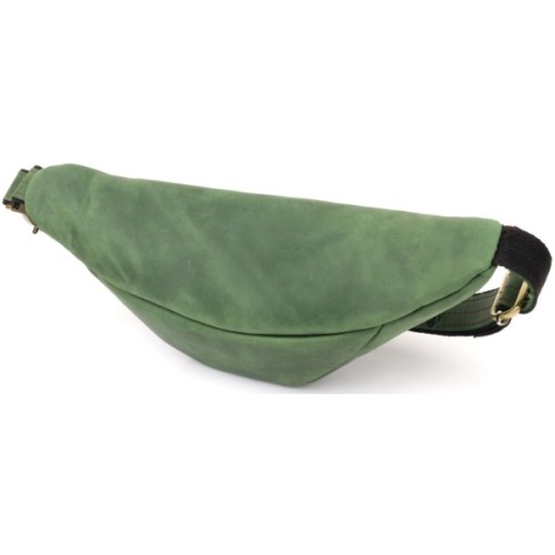 Сумка Shvigel З натуральної шкіри Зелена (23142)