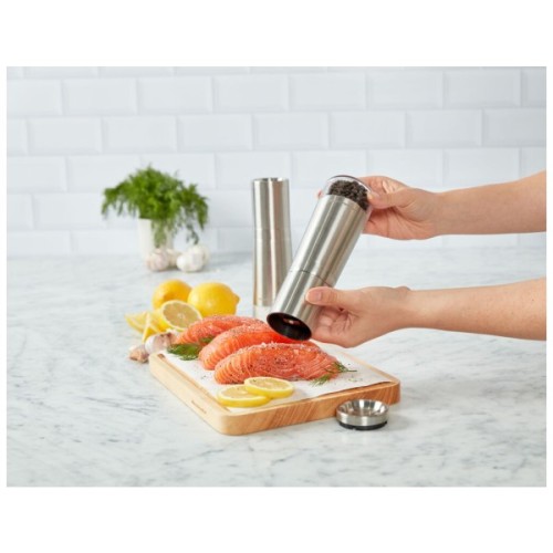 Млинок для спецій KitchenAid Universal, Набір 2 шт, 20,3 см, сріблястий (KOG988OSSSA)