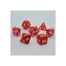 Набір кубиків для настільних ігор Games 7 Days Pearl 7 Dice Set - Red (g7dpearl03)